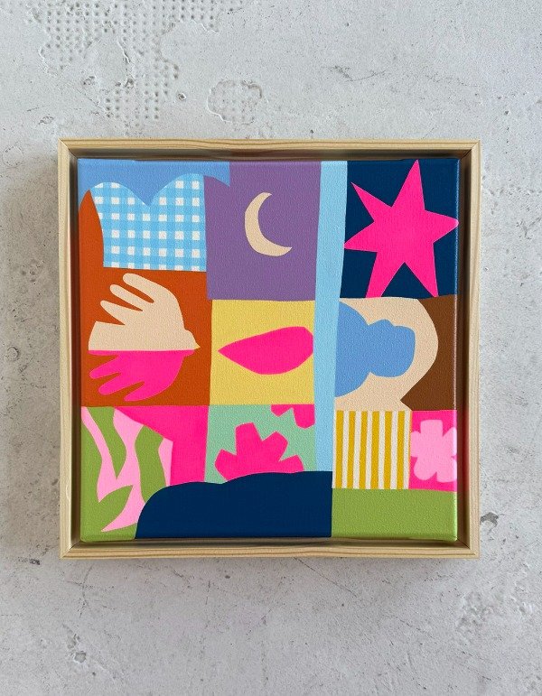 Producto - Mundo . Bastidor con marco