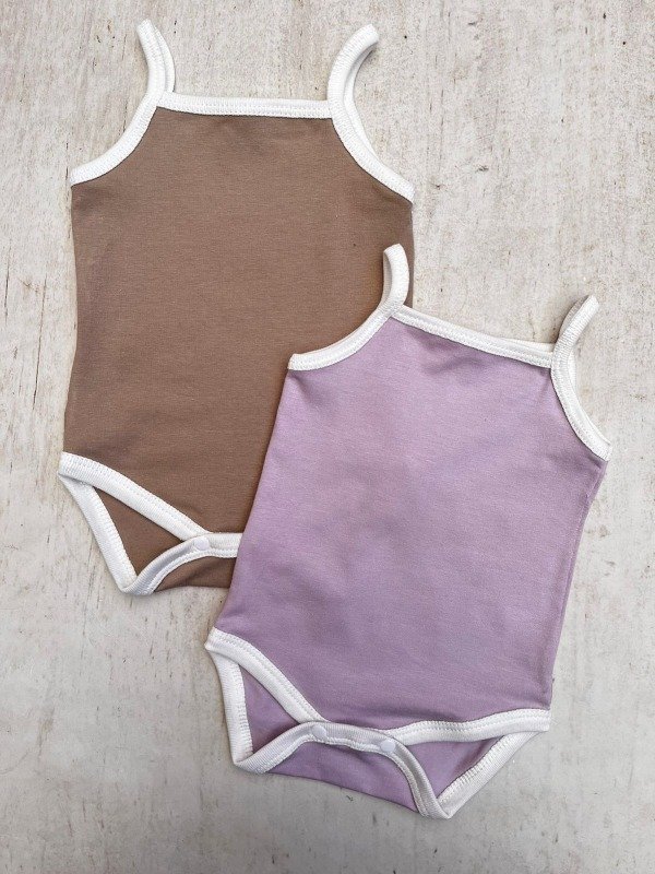 Producto - Body bretel liso 0/9M x4 unid (elastizados)