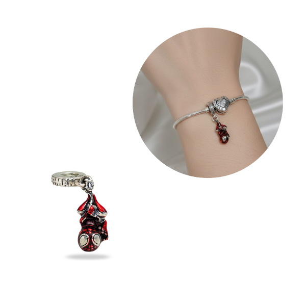 Producto - Dije Charm Spiderman Marvel Plata 925