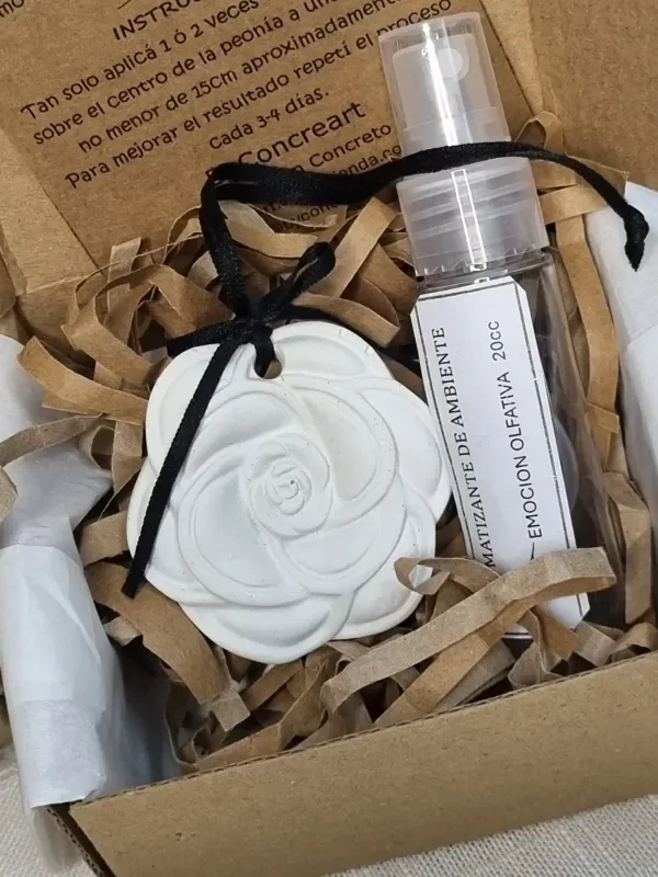Producto - Día de la Mujer Regalo  Box Tag Flor Difusora
