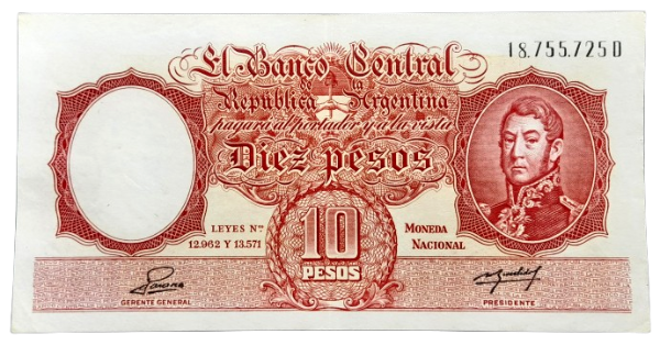 Producto - 10 Pesos M.N (Palarea - Revestido) Bott.1948 VF++