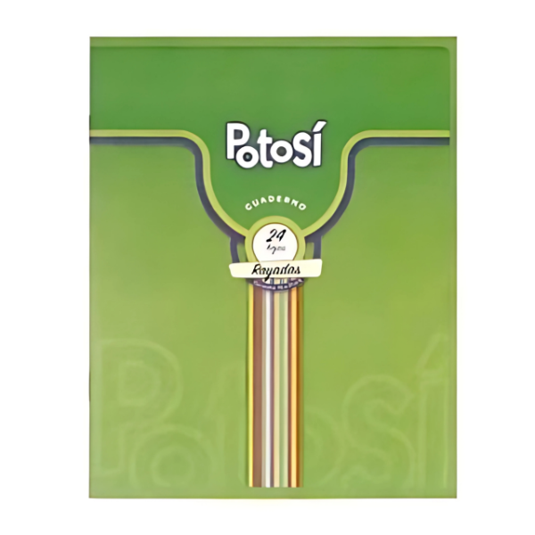 Producto - CUADERNO POTOSI TAPA BLANDA X24 HOJAS