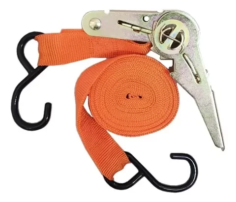 Producto - cinta de amarre con cricket 5Mtrs 500 LBS