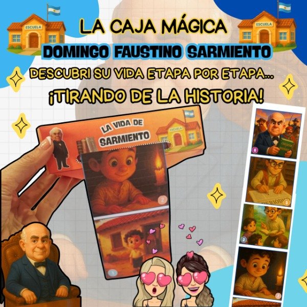 Producto - LA CAJA MÁGICA DE DOMINGO FAUTINO SARMIENTO