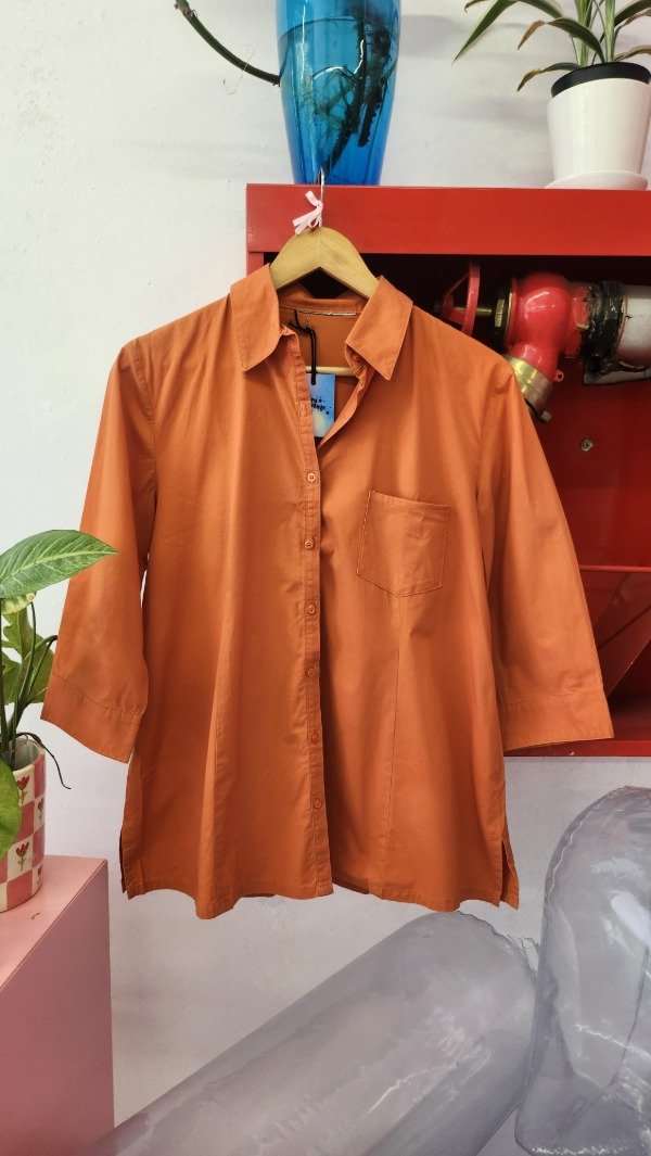 Producto - Camisa Basic naranja