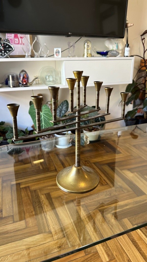 Producto - Candelabro Hannukah Menorah