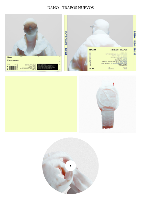 Producto - Dano "Nuevos Trapos" CD Custom