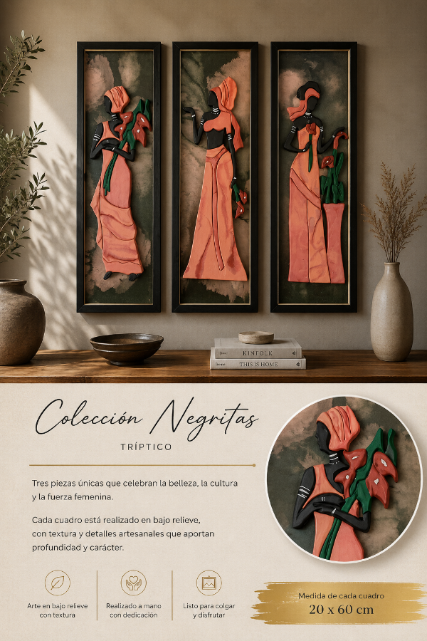 Producto - Trío Artesanal Rosas Elegancia