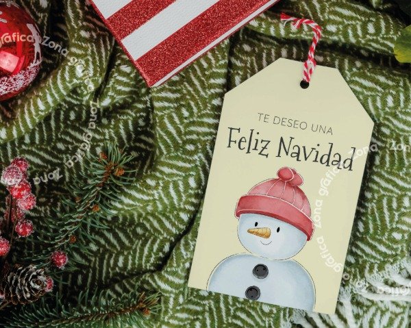 Producto - Kit Navideño tarjetas y etiquetas - 2
