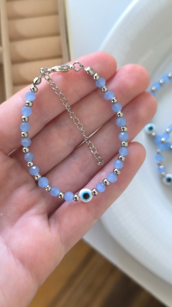 Producto - Pulsera Ojo Turco Celeste