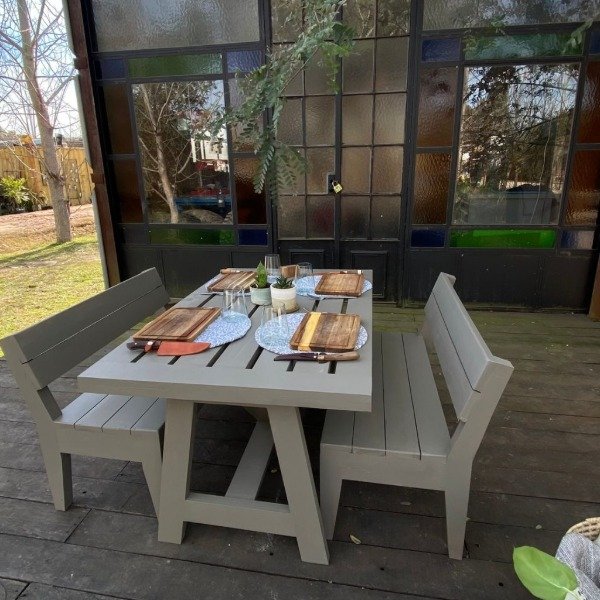 Producto - Juego de Comedor Exterior "Low Dining" - 1