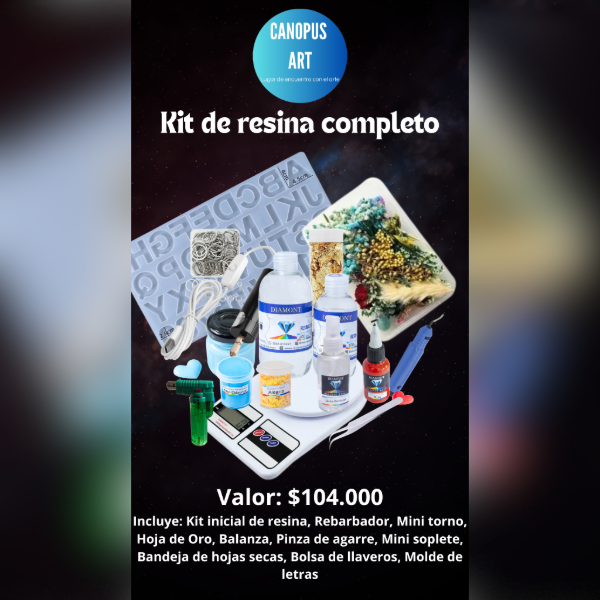 Producto - Kit de Resina COMPLETO