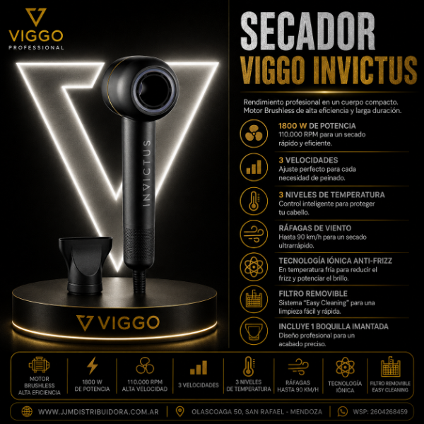 Producto - Secador VIGGO INVICTUS