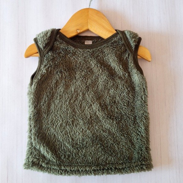 Producto - Chaleco Corderito Verde