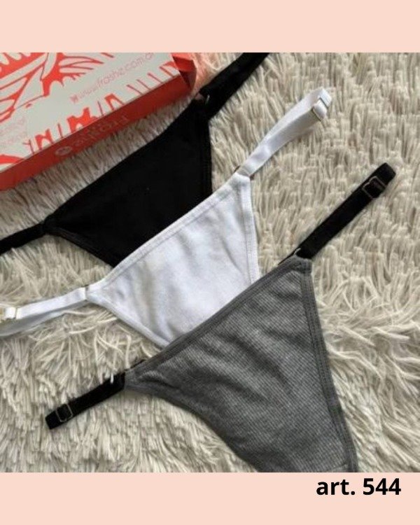 Producto - 544 FRASHE	PACK X3 TANGA DE MORLEY