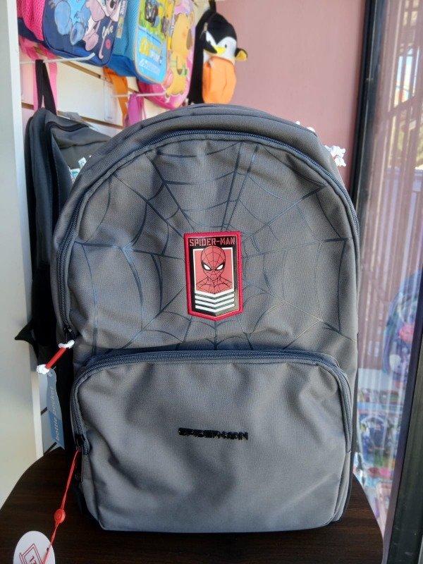 Producto - Mochila Spiderman gris