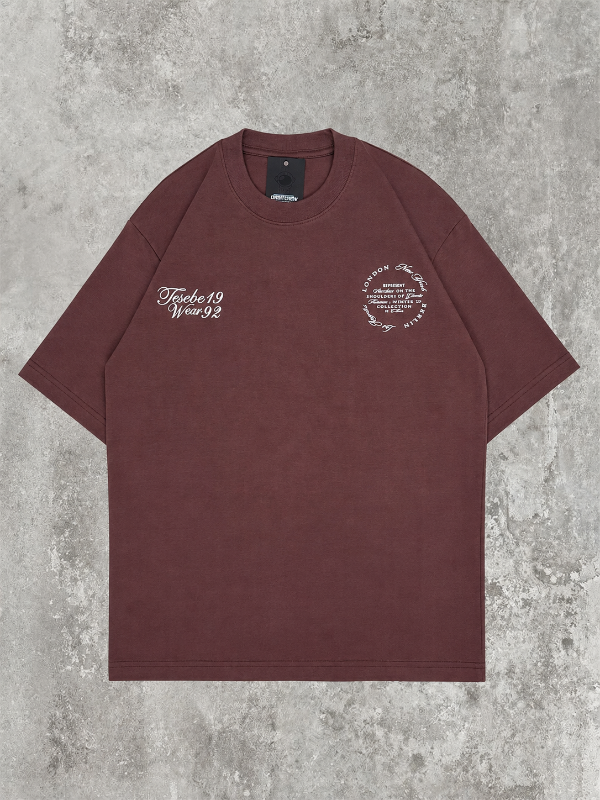 Producto - Remera Oversize London Marron - 1