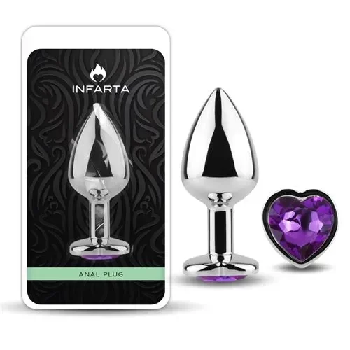 Producto - Plug Heart Love Metal Medium