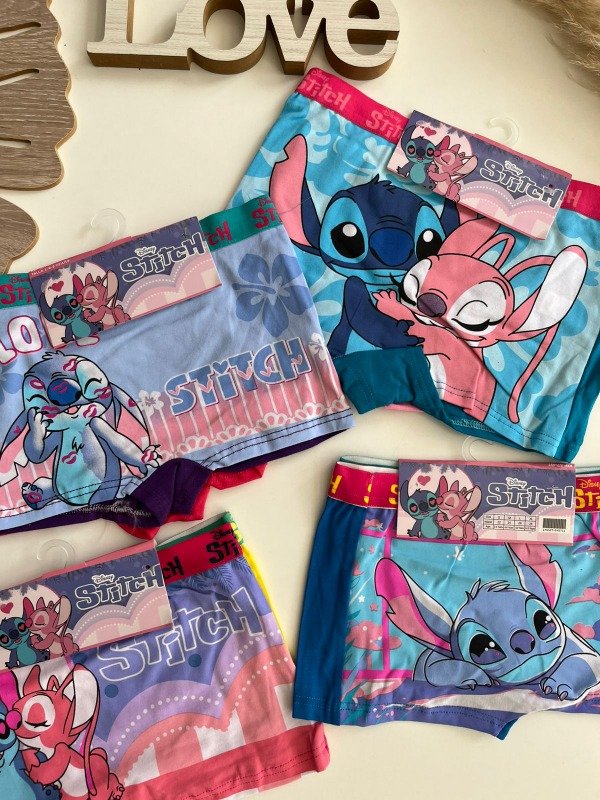 Producto - PACK X 2 Boxer De Niñas Stitch - COD 1023
