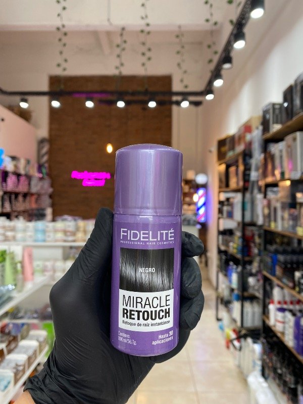 Producto - Tintura Spray Retoque de Raiz 100ml Fidelite