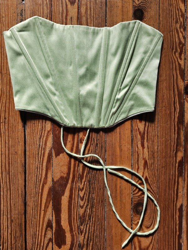 Producto - Corset de Raso Lima t.m