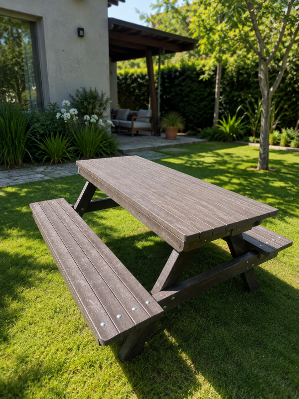 Producto - Mesa Canadiense Picnic 8 Personas Madera Plastica - 6
