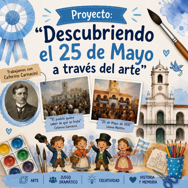 Producto - Proyecto: Descubrimos el 25 de Mayo a través de los pinceles