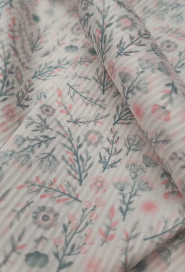 Producto - Morley Estampado Follaje Pastel MINIMO 10 MTS SURTIDOS A ELECCIÓN