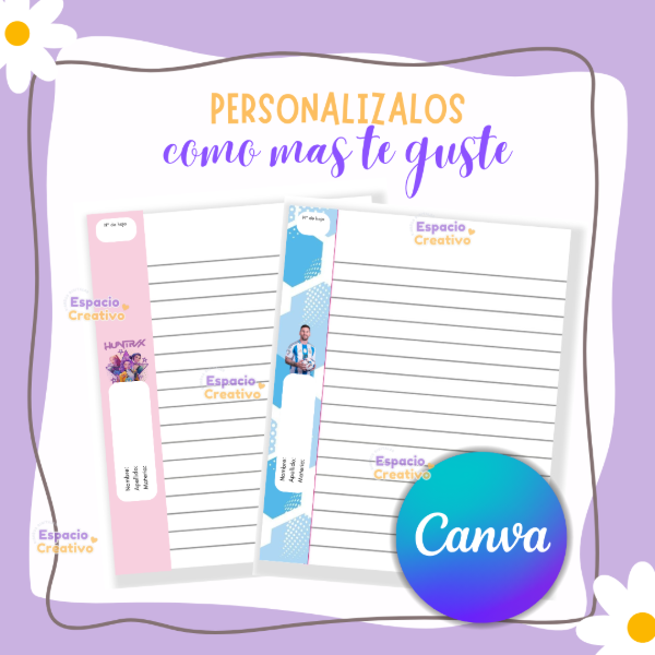 Producto - Márgenes para hojas n3 - CANVA