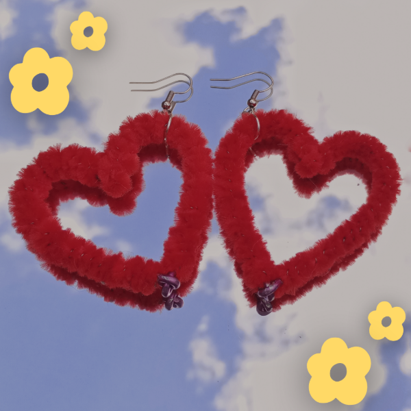 Producto - Aros Love Mini - Color Rojo