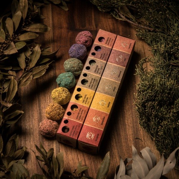 Producto - Bombitas Sagrada Madre "7 chakras" x7 u.