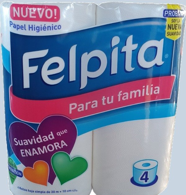 Producto - PAPEL HIEGIENICO FELPITA 3X40