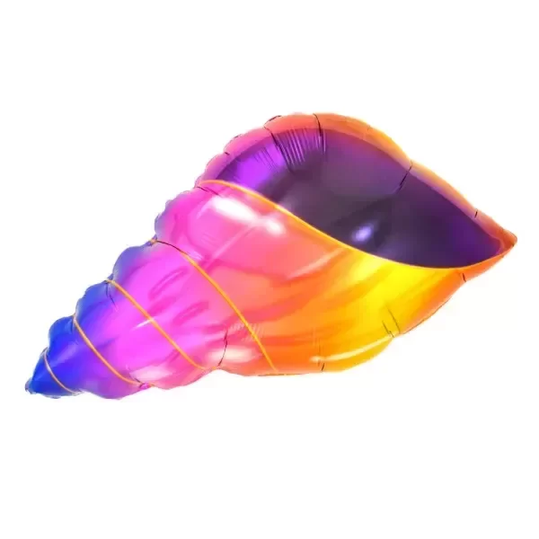 Producto - Globo Caracola Multicolor x65cm