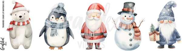 Producto - Transfer Color UV Navidad 003