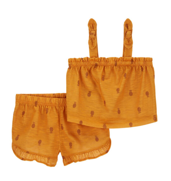 Producto - Set pijama top y short para Niñas Marca Carter's