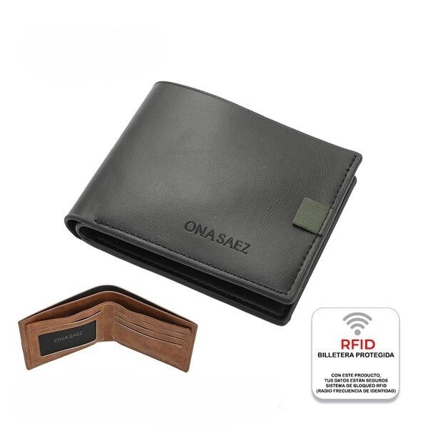 Producto - Billetera Ona Saez Hombre 513 negro