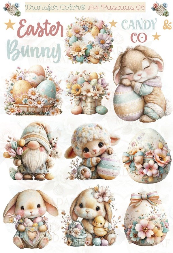 Producto - TRANSFER COLOR A4 PASCUAS 06