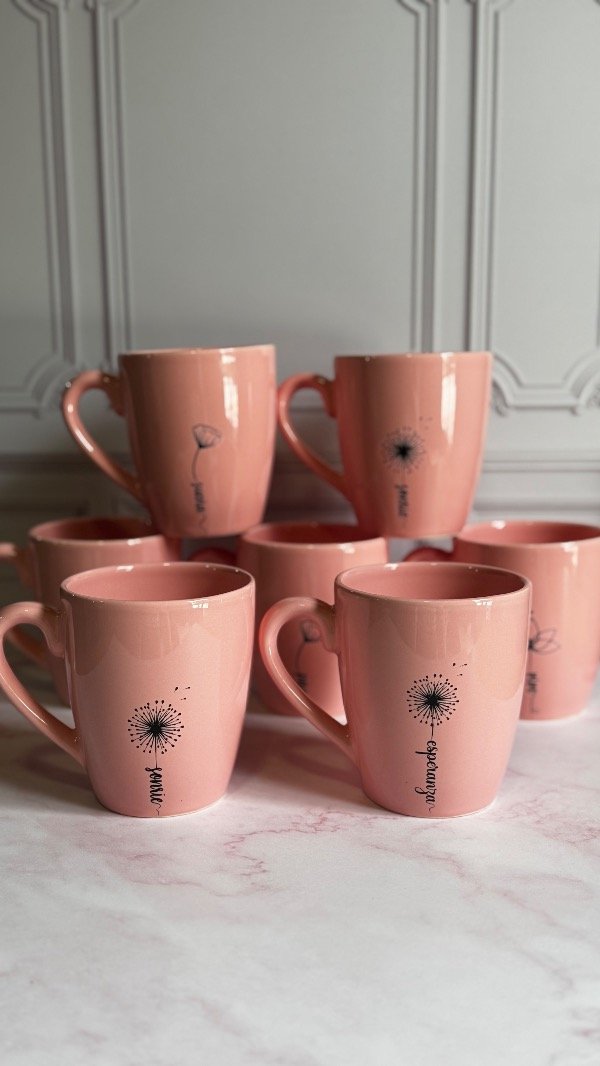 Producto - Taza bombe rosa - frase negra