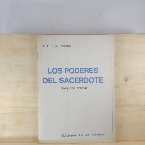 Producto - LUIS COACHE - LOS PODERES DEL SACERDOTE