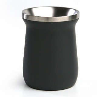 Producto - Mate Negro Acero 210ml Nacional - 0