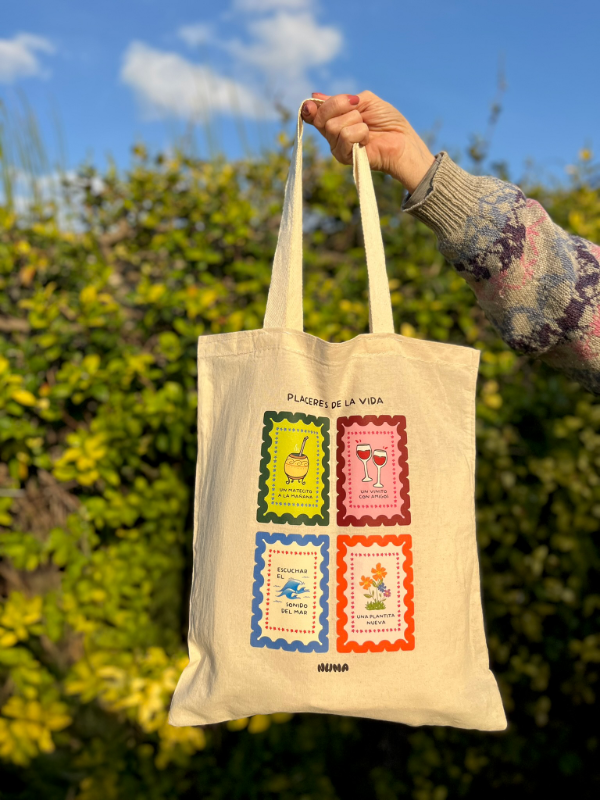 Producto - Totebag placeres de la vida