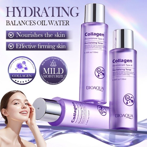 Producto - Tónico con colágeno Bioaqua "Recombinant Type III Collagen Revitalizing Toner"