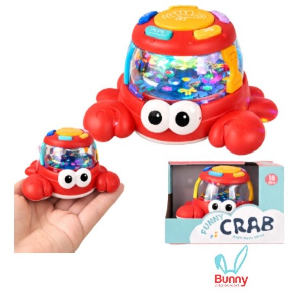 Producto - TAMBOR MUSICAL CANGREJO Y TORTUGA 2 MOD