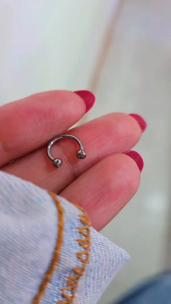 Producto - Piercing bull cubic TI - 1