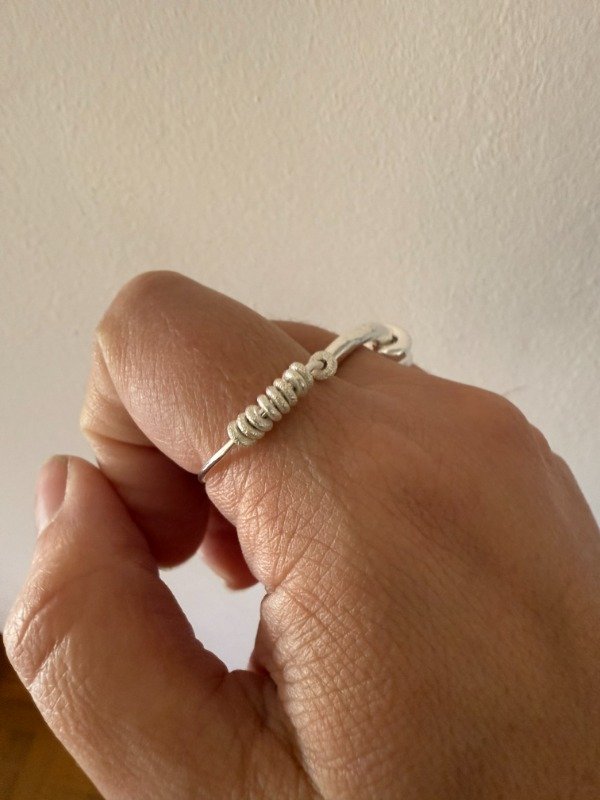 Producto - Anillo ansiedad esmerilado