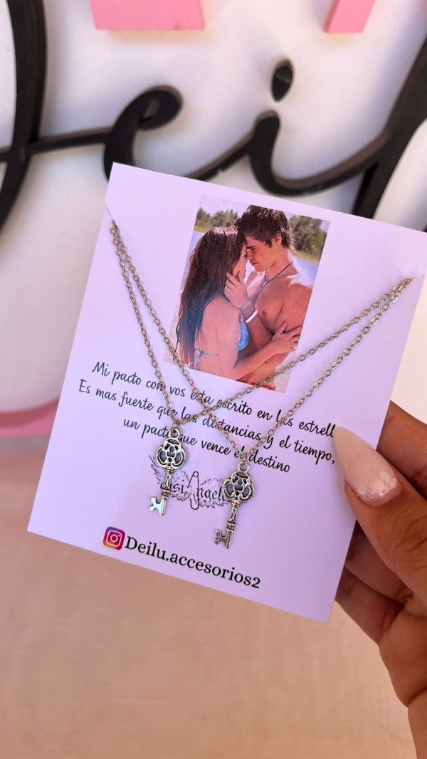 Producto - Collares Llave casi angeles
