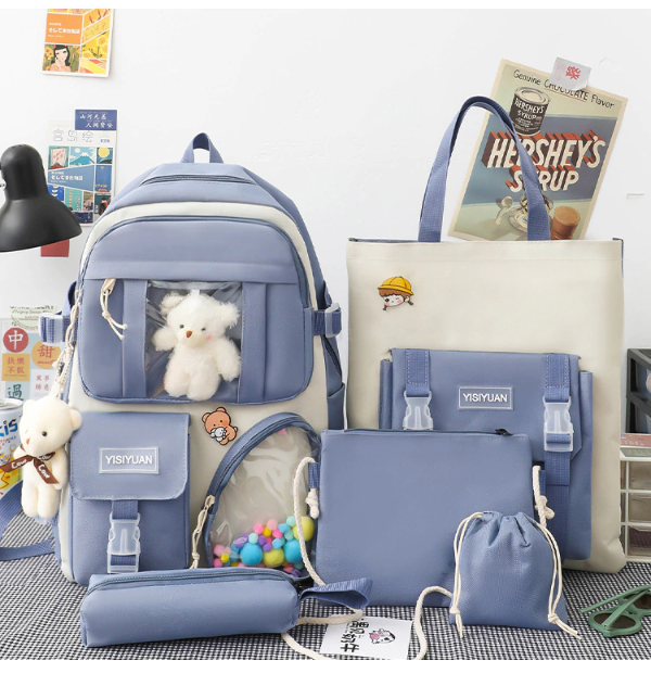 Producto - Mochila set 5 piezas bear