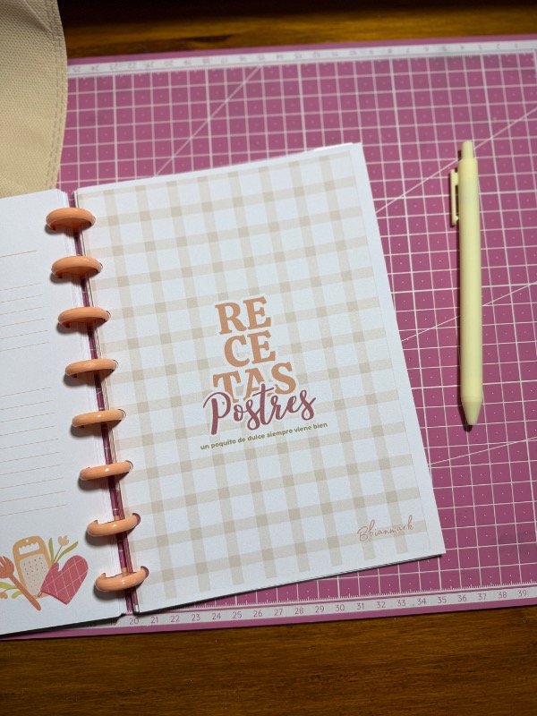 Producto - Recetario pink - 6