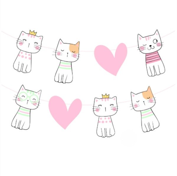 Producto - Guirnalda Gatitos