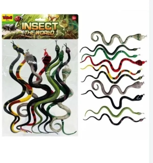 Producto - SERPIENTE GOMA X10